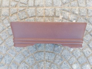 Maceta Rectangular Bonsái Marrón