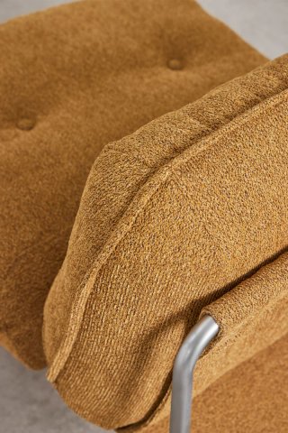 Sillón Matilda Sklum Bouclé Amarillo Miel