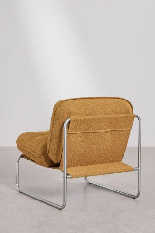 Sillón Matilda Sklum Bouclé Amarillo Miel