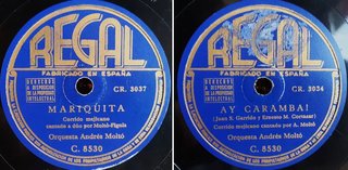 9 Dischi Melodiosi in Gesso 78rpm 10 Jazz