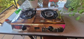 Hornillo de gas Orbeg con encendido piezoeléctrico