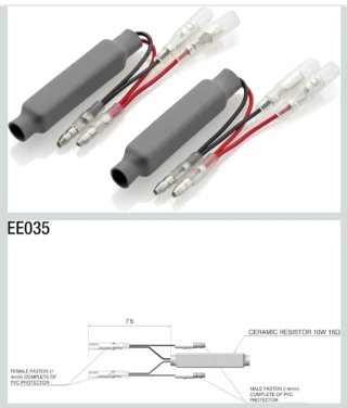 Resistencias Cerámicas Rizoma 10W 15Ω
