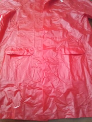 Chubasquero infantil rojo o para chica