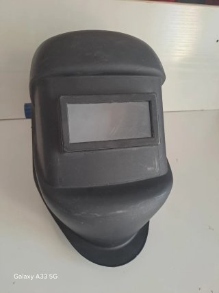 Careta de soldar negra