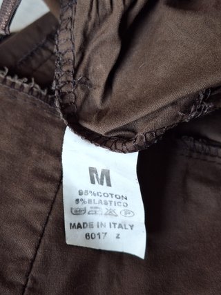 Falda larga marrón de verano Talla M 38