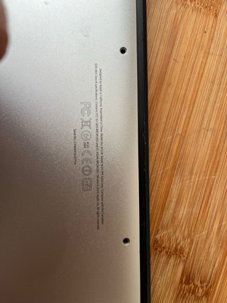 MacBook Pro Intel Core i7 8GB RAM