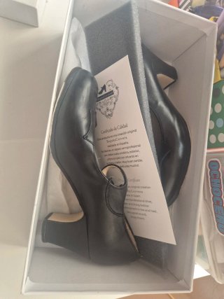 Zapato Flamenco Begoña Cervera. Modelo BC Basic.