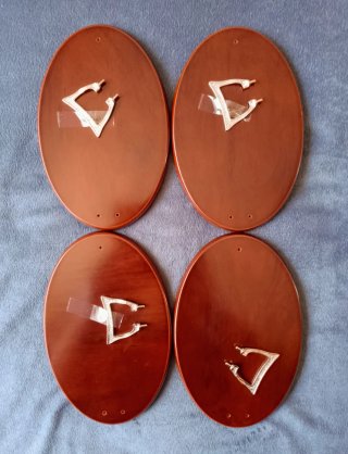 Placas decorativas italianas 925