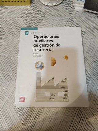 Operaciones auxiliares de gestión de tesorería