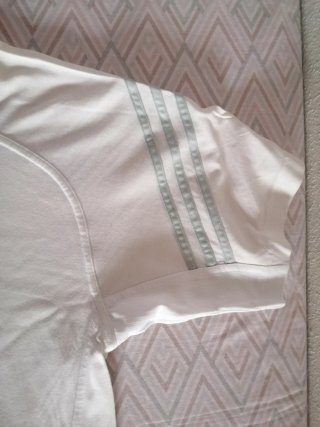 Camiseta Adidas oversize blanca