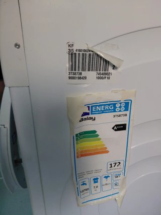 Lavadora Balay 7kg 1000 rpm A+++