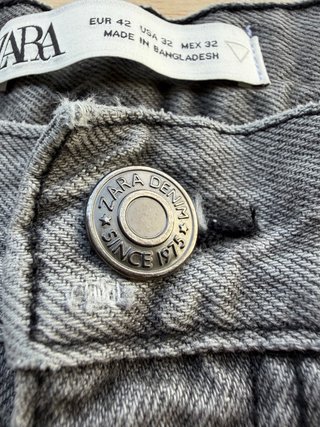 Pantalón corto vaquero Zara Talla 42