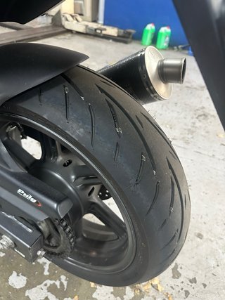 Honda CBF600SA Touring Roja Negra