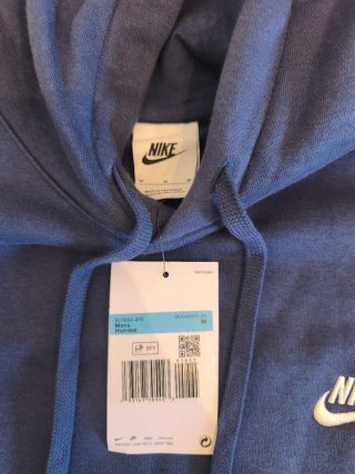Sudadera Nike Azul Talla M Hombre