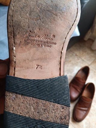 Zapatos de piel tipo mocasín