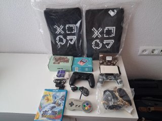 Lote de articuloa variados de consolas