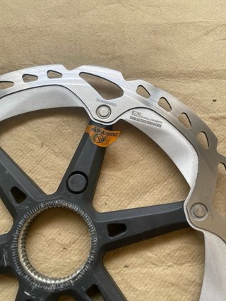 Disco de freno Shimano XT de 203mm y para CL
