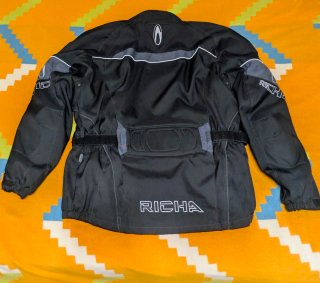 Chaqueta Moto Richa Negra talla 5xl