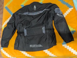 Chaqueta Moto Richa Negra talla 5xl