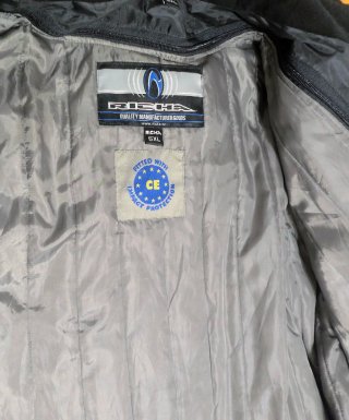Chaqueta Moto Richa Negra talla 5xl