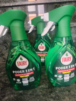Lote 5 Fairy Poder 3 en 1 Spray Limpiador