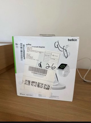 Base Carga Belkin 3 en 1 iPhone
