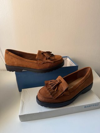 Mocasines Marypaz Mujer Camel Talla 37