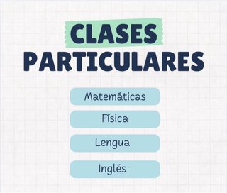Profesor de Matemáticas, Física, Lengua, Inglés
