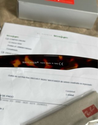 Gafas Ray-Ban Wayfarer Leopardo Verde