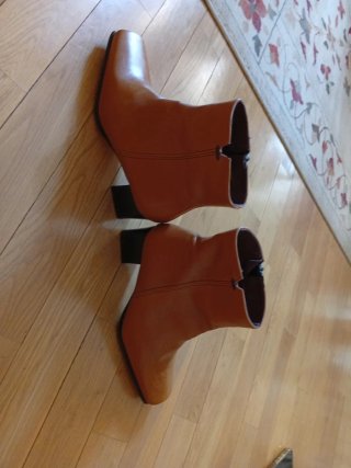 Botines de piel marrones para mujer marca pasther