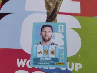 Cromo Messi Mundial 2026 Argentina Panini