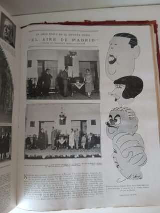Antigua revista nuevo mundo.2 tomos.1921 y 1924