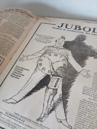 Antigua revista nuevo mundo.2 tomos.1921 y 1924