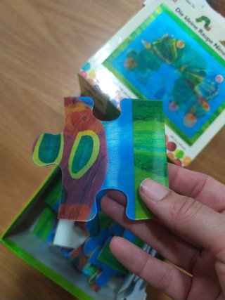 Puzzle La Oruga Muy Hambrienta 24 piezas