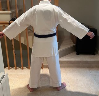 Kimono Judo Adidas Blanco Talla 150/160