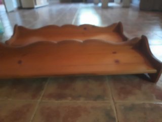 Estanterías madera maciza 90x24 alto19 (2 unidades
