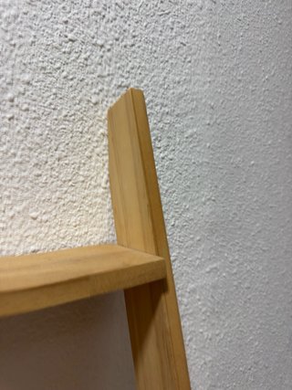 Estantería Escalera Madera Beige/Marrón