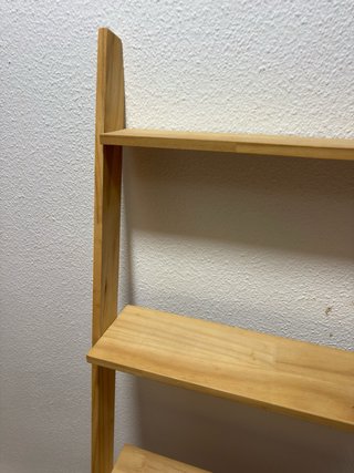 Estantería Escalera Madera Beige/Marrón
