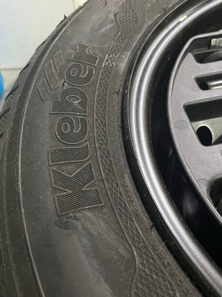 Rueda de repuesto nueva 15” + kit