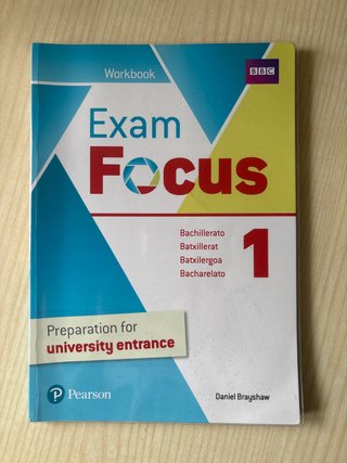 Exam Focus 1 BACHILLERATO Workbook PEARSON