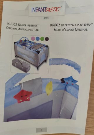 Cuna de viaje Infantil KRB02