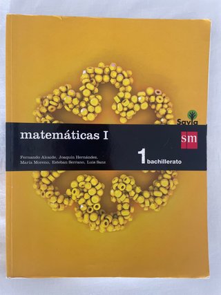 Matemáticas I 1 Bachillerato