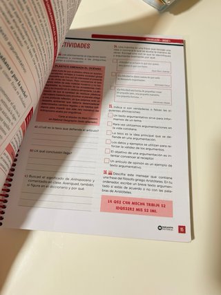 Lengua castellana, 2 ESO, Programa Rosario de A...