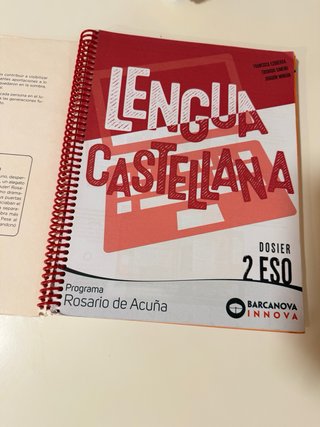 Lengua castellana, 2 ESO, Programa Rosario de A...