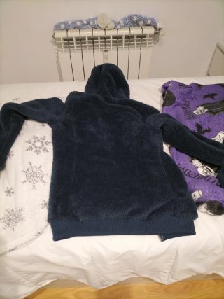 Chaqueta polar Quechua azul marino rebajado