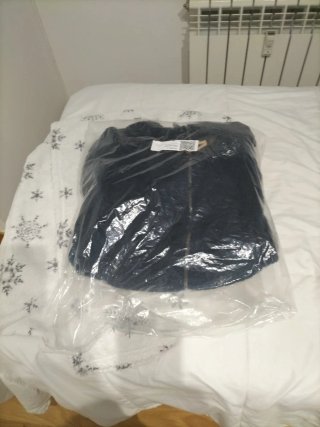 Chaqueta polar Quechua azul marino rebajado