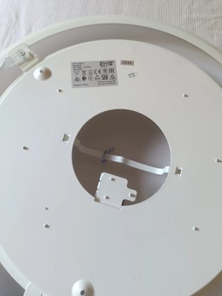 Lámpara Techo Ikea Nymane Blanca