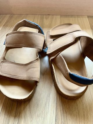 Sandalias niño Lefties marrones T33