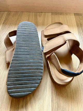 Sandalias niño Lefties marrones T33