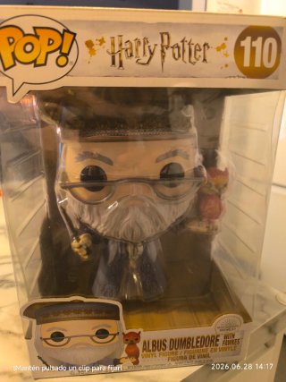 Funko Pop Dumbledore con Fawkes 110